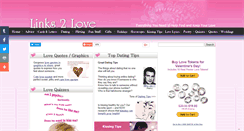 Desktop Screenshot of links2love.com